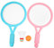 Anneome 1 Satz Sportspielzeug Für Badminton Sportspielzeug Badminton- Badmintonball Badmintonschläger Mit Ball Badminton-Spiel-Tool Badmintonschläger-kit Plastik