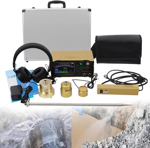 Detector De Fugas De Agua Subterránea - Detector De Fugas De Agua En Tuberías - Sensor De Fugas De Agua - Para Detección De Fugas De Agua