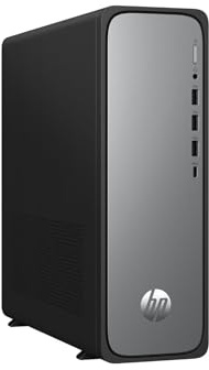 HP OmniDesk Slim Desktop Tower PC | Intel Core i3-13100 Processor | 8GB DDR5 RAM | 512GB SSD | Intel UHD UHD Graphics | Windows 11 Home | S03-0003na
