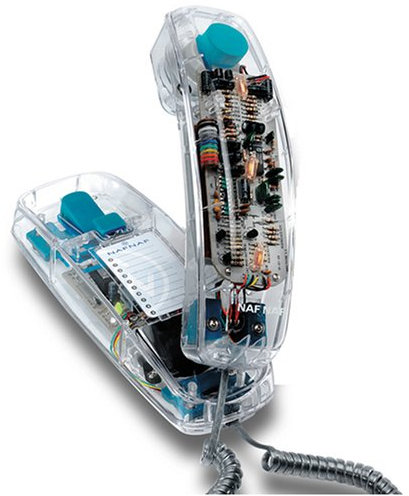 NAF NAF Luminophone 2 Téléphones Monobloc Ecran Transparent