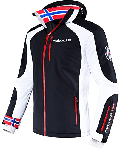 Nebulus Skijacke Davos T141 (Modell: Q679 / Herren, schwarz; Größe: XXL) FBA