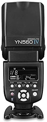YONGNUO YN560 IV 2.4GHZ Blitz Speedlite Wireless Transceiver Integrierte für Canon Nikon Panasonic Pentax Kamera+WINGONEER® Diffusor