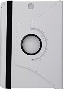 Theoutlettablet® Funda para Tablet Samsung Galaxy Tab A 9.7 SM-T550 / SM-T555 - Book Cover Blanco