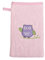 EMI&SAM Waschlappen Waschhandschuh Kinder Baby BAMBUS EULEN #709 (Blau)
