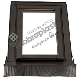 AFG Skylight Premium Dachfenster PVC 55 x 98 mit Eindeckrahmen Schwingfenster Dachflächenfenster
