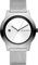Jacob Jensen Herren Analog Quarz Uhr mit Edelstahl Armband 142
