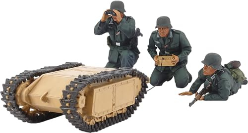 Tamiya 300035357 1:35 Dt. Pioniere und Goliath-Set (3+2)