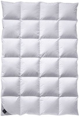 billerbeck Daunendecke | Nena | 135 x 200 cm | 100 % Daunen | Optimale Wärme- und Feuchtigkeitsregulierung | Allergiker geeignet | Wärmestufe warm ++