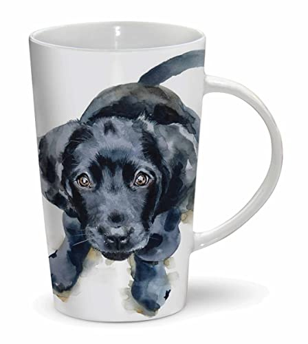Otter House Black Labrador Latte Mug