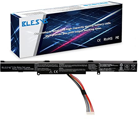 BLESYS N552V Batteria per Asus N552VW N552VX n552vw-fi202t n552vw-fy136t n552vx-fw131t n552vw-fy058t n552vw-fy245t Laptop A41N1501 A41LK9H