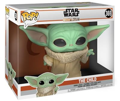 Funko Pop! Star Wars: The Mandalorian - 10 Grogu (The Child, Baby Yoda) - Vinyl-Sammelfigur - Geschenkidee - Offizielle Handelswaren - Spielzeug Für Kinder und Erwachsene - TV Fans