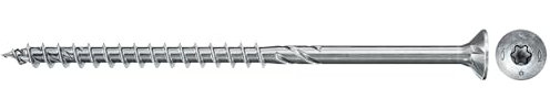 fischer PowerFast II CTP 4,0 x 30, Spanplattenschraube (1000 Stk.) mit Teilgewinde, Senkkopfschraube mit Innenstern, Schraube für Holzverarbeitung, reduziert Einschraubwiderstand & Einschraubzeit
