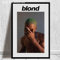 MHHDD Dekorative Frank Ocean Poster Blonde Sänger Star Poster und Drucke Wandkunst Bild Leinwand Malerei für Wohnzimmer Home Decor 50x70CM No Frame
