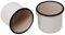 Madacha 2 Mugs en métal émaillé rosé pâle - 250 ML