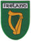 Irland-Wappen-Aufnäher, bestickt, zum Aufbügeln, Souvenir-Zubehör