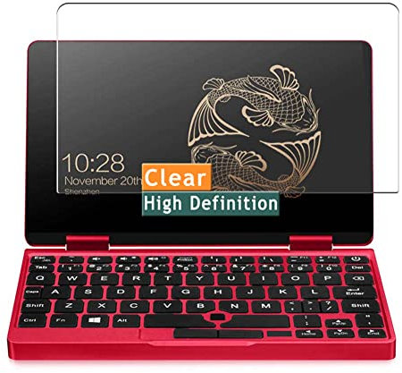 Vaxson 4 Pièces Film Protecteur d'écran, compatible avec One Netbook One Mix 2S/mix 2 Yoga Pocket Laptop 7 [pas en Verre Trempé] Neuf Screen Protector Guard Autocollant