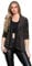 H&F Girls Womens Ladies Waterfall Open Drape Long Sleeve Sparkling Glitter Shiny Sequins Laurex Cardigan Novelty Party Top Floaty Duster Coat Blazer Dress Plus Size 14-28 (22-24, Gold-1)