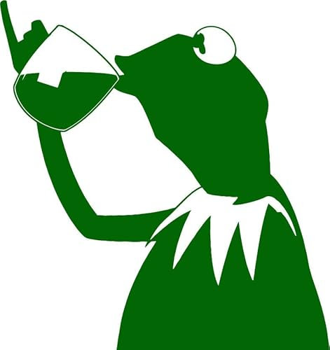 myrockshirt Einmal lustiger Frosch 20 cm Frösche Aufkleber Autoaufkleber Sticker Wandtattoo