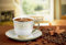 Bavary Porzellan Espressotassen Set Mokka Tassen für 6 Personen Weiß-Gold13Tlg Coffee Tassen Latte Cappuccino Metallständer Medusa Mäander Versac Style 6X Tassen + 6 x Untertassen, Silber, 2151