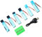 SUNGOOYUE RC Helicopter Lithium Battery with Charger, 3.7V 520mAh 30C Battery Helicopter Spare Parts for Wltoys XK K110S Remote Control Helicopter