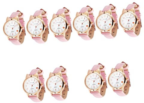 Gatuida Betrachten 10 STK Leuchtende Uhr Uhrenarmbänder Damenuhren Galaxie-uhrenarmbänder Für Frauen Galaxis Trendiges Dekor Trainingsanzug Rose Für Frauen Die Katze Pu Fräulein Geschenk