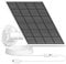 ANRAN 3W Panneau Solaire pour Camera Surveillance WiFi Exterieure, Interface Type-C, Deux interfaces, Câble de 3M, IP65 Étanche, Montage Réglable