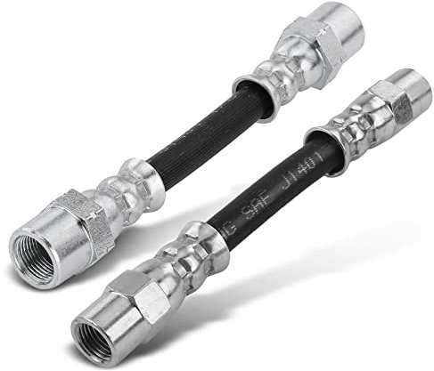 Frankberg 2x Bremsschlauch Bremsschläuche Vorne oder Hinten Links Rechts Kompatibel mit 5er E39 2.0L-4.9L 1995-2003 7er E38 2.5L-5.4L 1994-2001 Replace# 34321162612