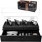 Holme & Hadfield Premium Knife Display Case for up to 10 Knives – Handcrafted Wooden Pocket Knife Organizer for Collections – Birthday Gift for EDC Collectors – Luxury Built to Last