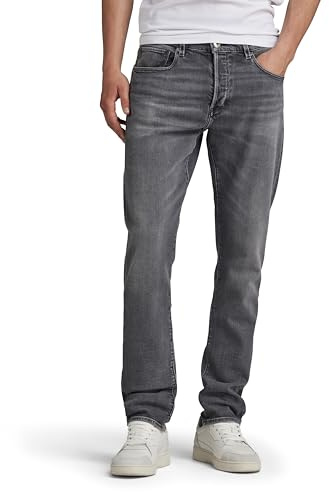 G-Star Men's 3301 Slim Jeans, Grey (faded stargaze grey 51001-D554-G328), 27W / 32L