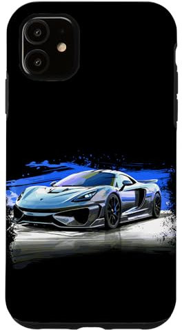 Exotic Concept Sportwagen Supercar Luxus Hypercar Grafik Hülle für iPhone 11