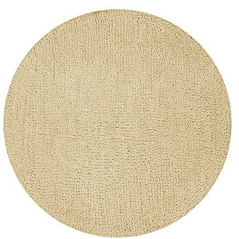 OLIVO.shop | GALAXY - Tappeto bagno rotondo antiscivolo in cotone e microfibra a pelo corto. Assorbente, soffice e lavabile in lavatrice, vari colori e misure (BEIGE 2, 55 CM)