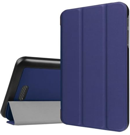 ZZOUGYY Tablet Cover for Acer Iconia One 7 B1-780 7 inch,Ultra Slim Lightweight Folio Stand Leather Case for Acer Iconia One 7 B1-780 A6004 7 (Dark Blue)