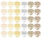 SUNNYCLUE 1 scatola 60 pezzi 6 colori Cuore Albero Della Vita Ciondoli Sfusi Piccoli Ciondoli Albero Lega Bronzo Oro Argento Pianta Fortunata Amore Fascino per Creazione di Gioielli Ciondoli Forniture