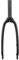 XTevu Forcella Anteriore Rigida MTB 20 Pollici, Forcella in Fibra di Carbonio con Tubo Dritto 28,6 mm Compatibile con Bici Pieghevole