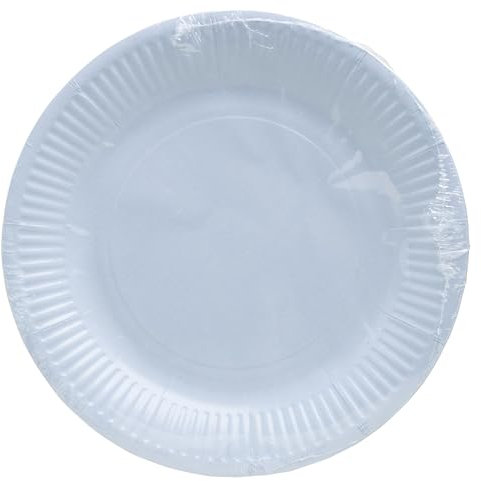 Pro Nappe - Réf. 79221i - 20 Assiettes - diamètre 23 cm - carton - bleu ciel