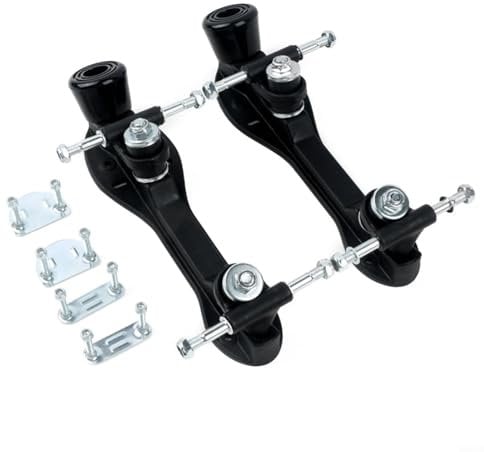 SMZhomeone 1 Pair of Roller Skating Plates, Plastic, Quad Roller Skates, Highly Elastic and Wear-resistant Toe Stoppers, Platesm, Wheel, Truck, DIY (Size 41-42)