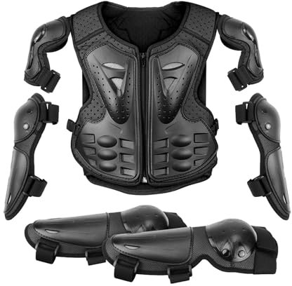 Kinder Motocross Brustschutz | Verstellbar | Protektor Kinder Motorrad