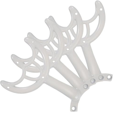 PATIKIL Ceiling Fan Blades Arms Replacement, 4 Pcs 52 Fan Blade Replacement Parts Mounting Bracket Kit for Replacing the Worn Fan Blades, White
