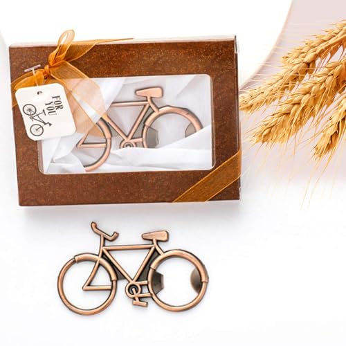 KUKUPOW Apribottiglie Bicicletta Vintage, Regali Natale Uomo Originali, Gadget bici, Regali per Viaggiatori, Regalo di Natale Ideale per Papà, Nonno, Fratello, Amico, Partner, Collega