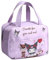 DKLQXCE Lonchera, Bolsa de Almuerzo, Bolsa Térmica Para El Almuerzo Para la Escuela Bolsa Térmica Almuerzo Cuero PU Impermeable Niñosla Oficina de Viaje