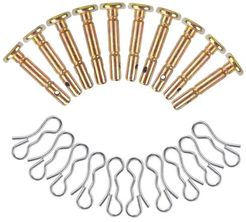 BESTonZON 1 Satz Schneiden Von Stiftzubehör Ersatzkeil Schere Für Schneefräse Splinte Stifte Maschine Scherstift Für Schneefräse Schneefräsenstift Rostfreier Stahl