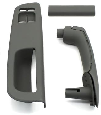 TXDBD Fensterheberschalter-Abdeckung, Türgriff Für VW Für Bora, Für Golf 4 MK4, Für Jetta (1999–2004, Linkslenkung) Innentürschloss(Titanium 4pcs)
