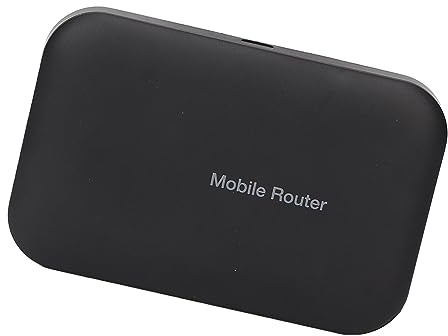 FAUOSWUK Router Portatile per Schede SIM 4G con Batteria a Lunga Durata per Viaggi in Ufficio a Casa, Hotspot WiFi Compatto per Telefoni Cellulari, Laptop, Supporto Banda da 300 MB