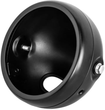 GIGMEYEKIP 5.75 InchHeadlamp Housing LED Headlight Bucket HeadLamp Cover Light Moto 5-3/4 Headlight Grill Cover