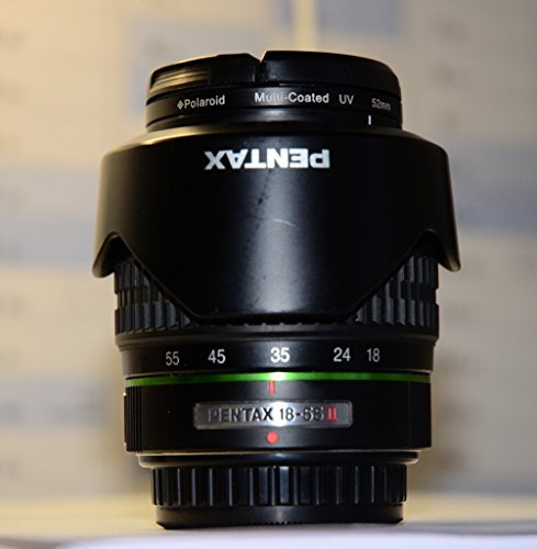 Pentax SMC-DA 18-55mm / f3,5-5,6 II Objektiv (Standard-Zoom, 52mm Filtergewinde) für Pentax