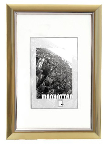 Dorr Manhattan Bilderrahmen, Holz, 30,5 x 20,3 cm, goldfarben