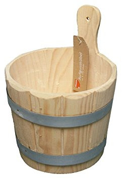 Cubo de madera para sauna, 5 L