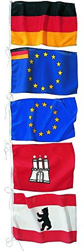 Lindemann Kabinenausrüstung Flagge 40 x 60 cm DEUTSCHLAND SB Pack, 49999