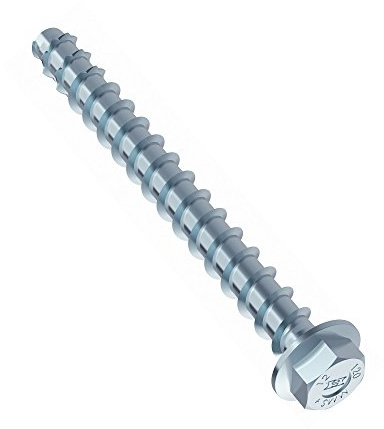 Vis d'ancrage béton, HECO MULTI-MONTI-plus SS, Tête hexagonale avec embase, D12, L140, qté 25 pièces, ref. 48415