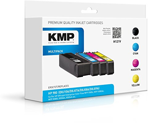 KMP Multipack für HP Officejet Enterprise-X585, H121V
